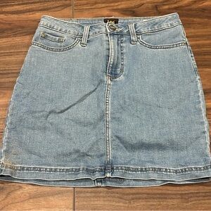 Lee Women's Blue Denim Skirt